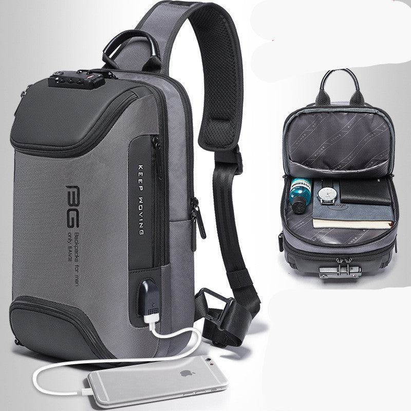 Cool Technology USB Charging Outdoor Chest Bag