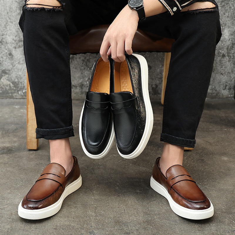 Breathable Style Loafers Men