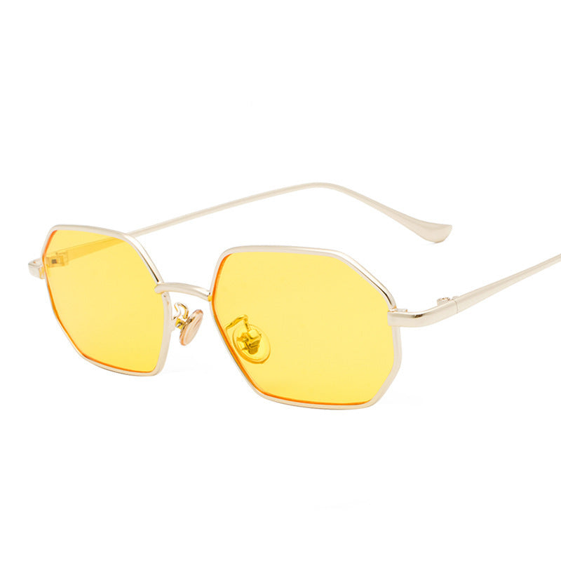 Small rectangular sunglasses