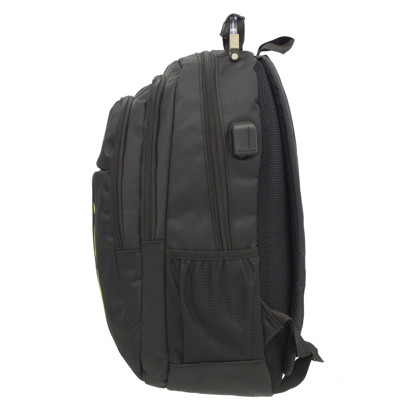 Oval Multi Pocket Backpack with USB