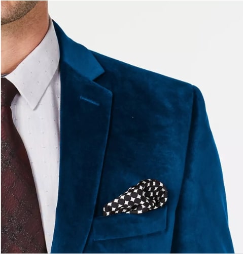 Bar III Velvet Slim-Fit Sport Coat