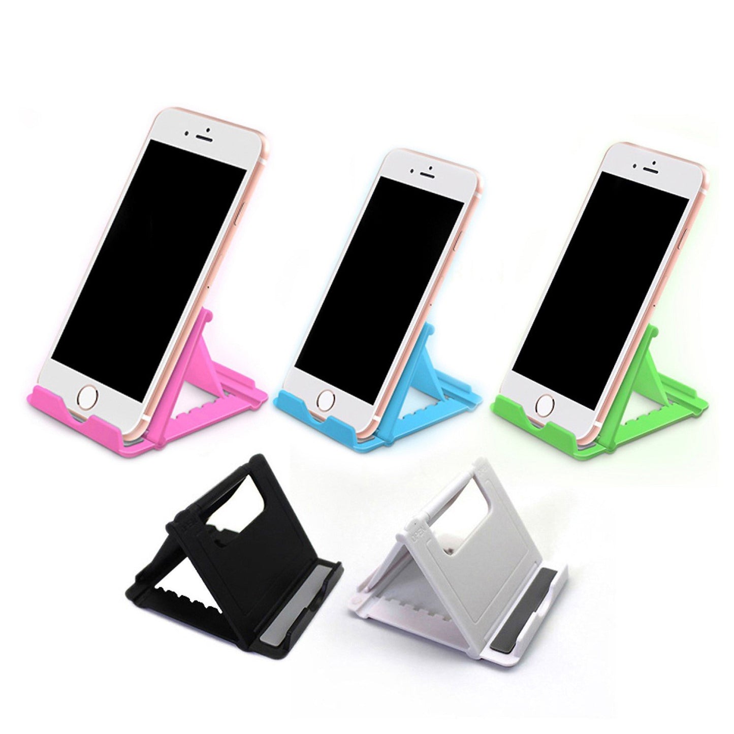 Phone/Tablet Stand, Foldable Multi-Angle Holder for Phone and Tablet