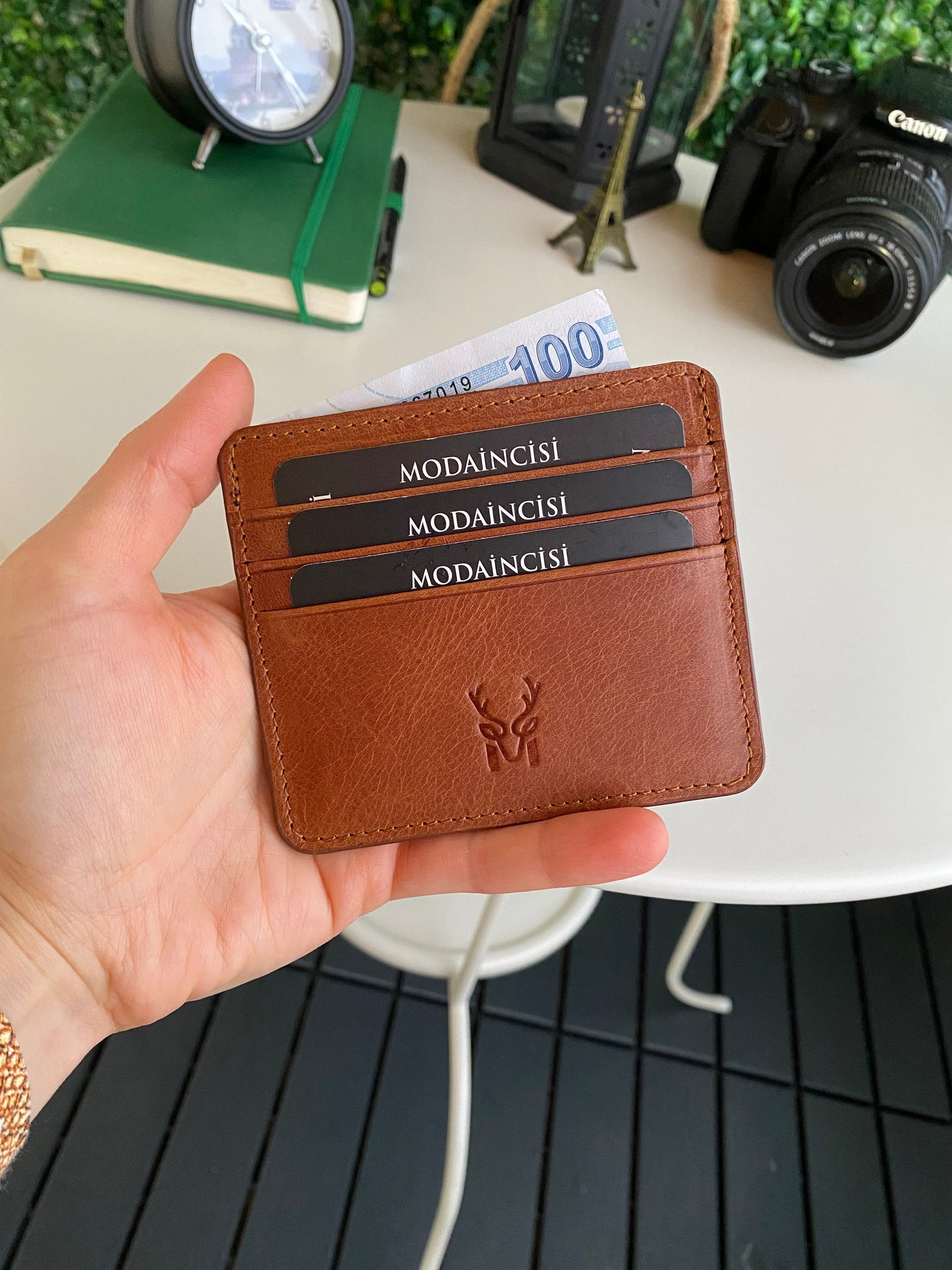 Ariza - Genuine Leather Slim Cardholder