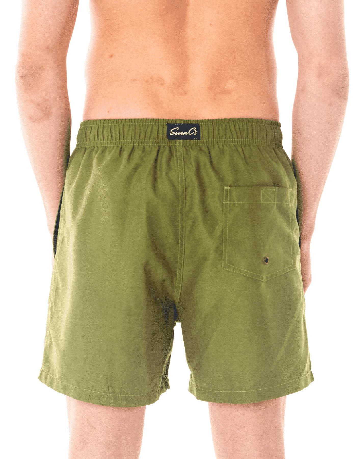 Olive Swim Shorts